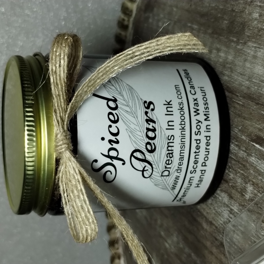 100% Soy Wax Candle ~ Spiced Pears